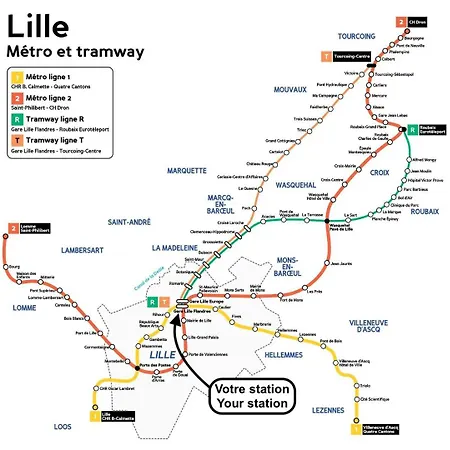 Train Station: Equipped Lille